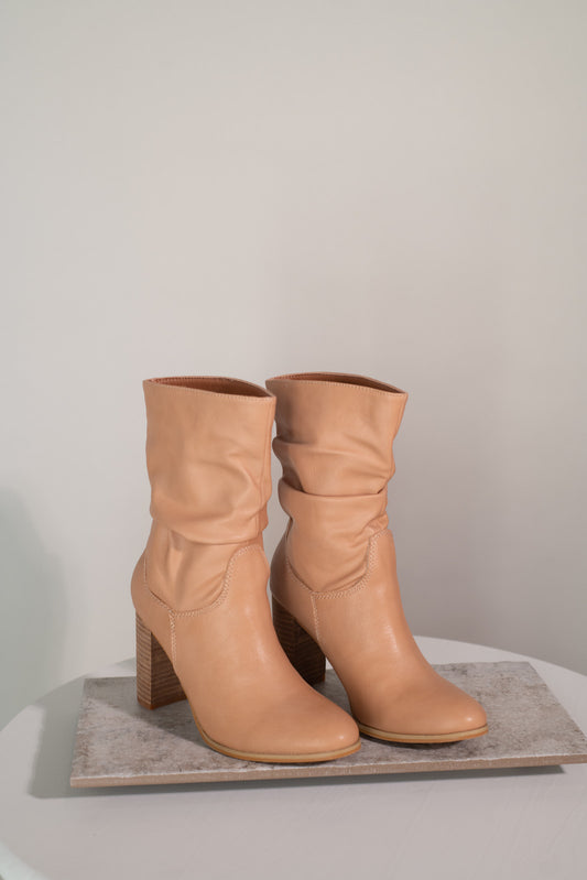 Nude Slouch Boot