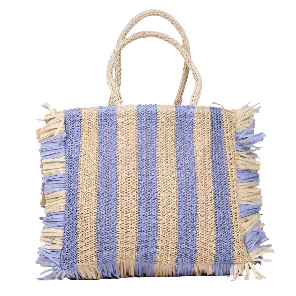 Excursion Tote Natural/Blue