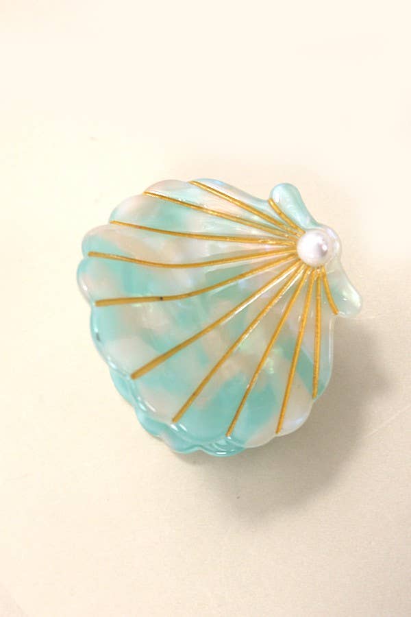 SEASHELL HAIR CLIPS
