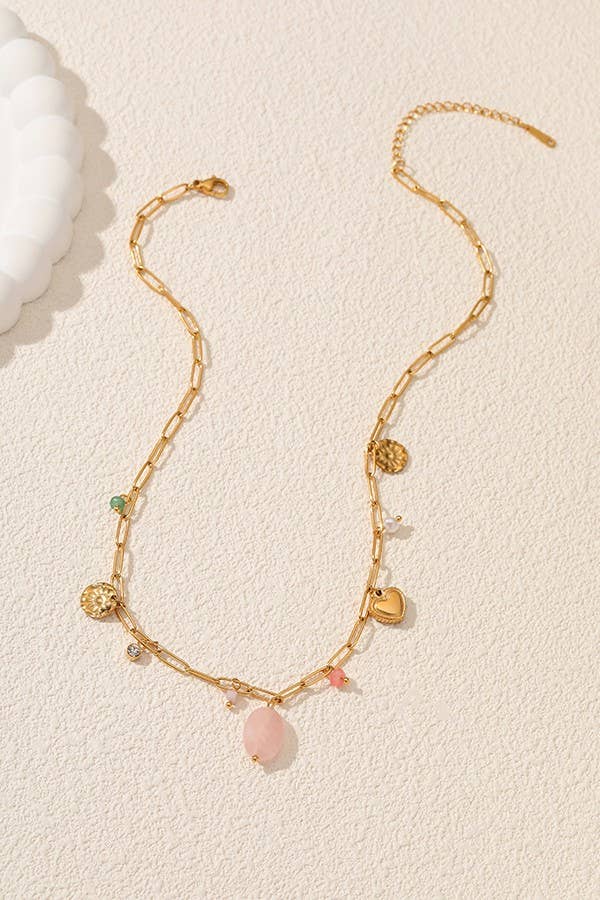 MULTI CHARM NECKLACE