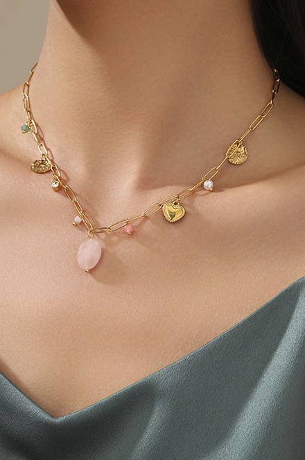 MULTI CHARM NECKLACE