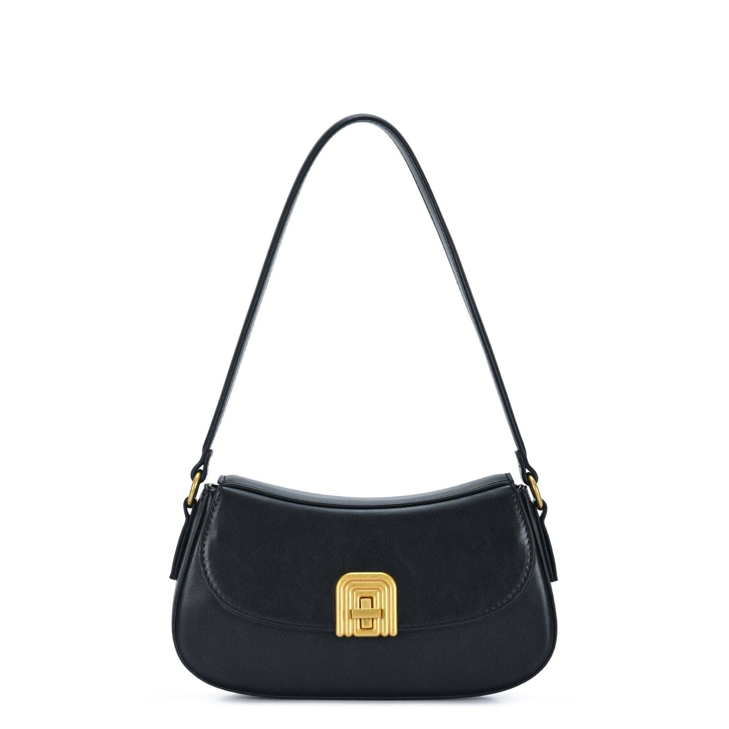 Arch Shoulder Bag: Black