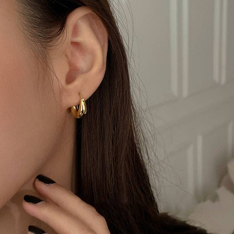 Gold Hoop Earring
