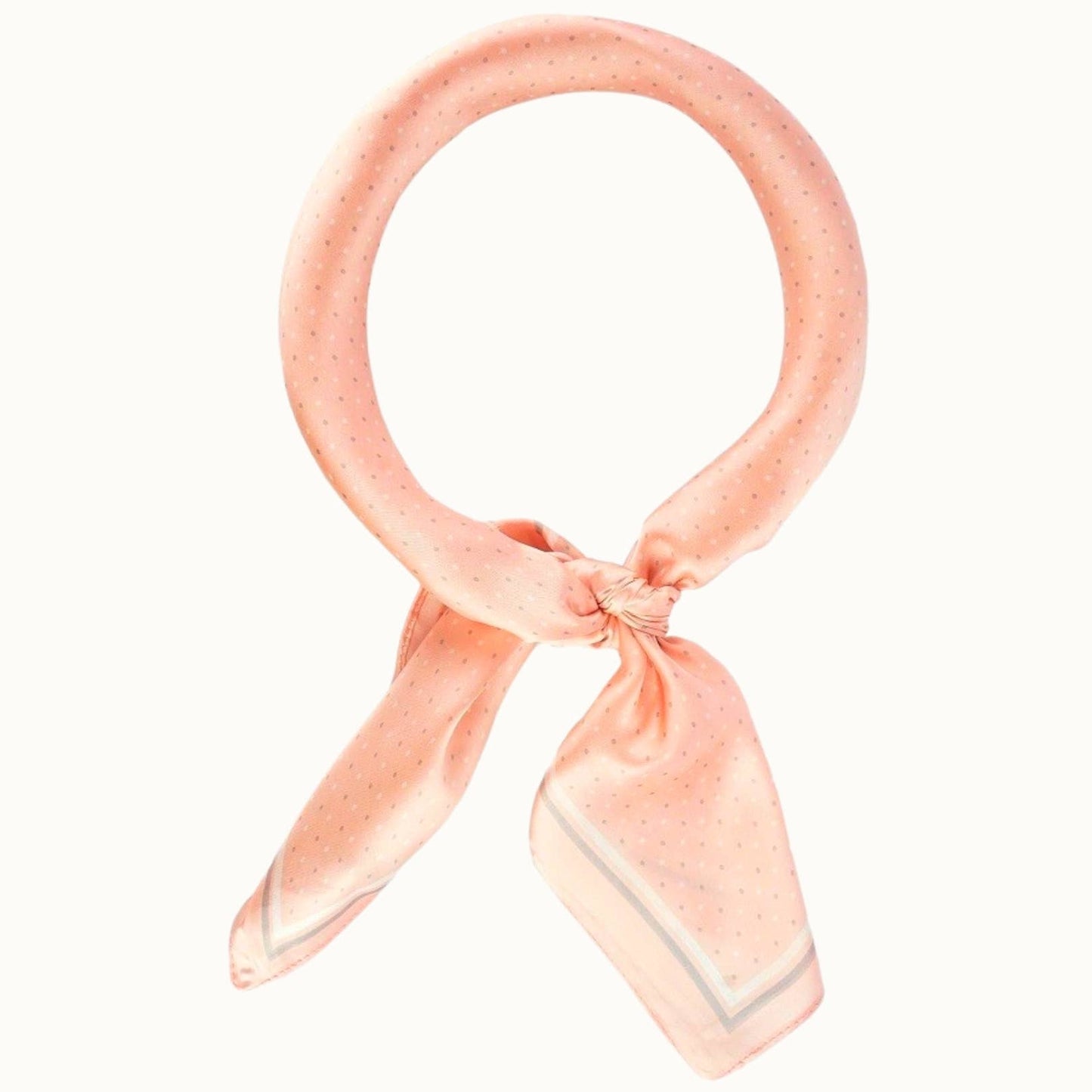"So Silky" Satin Neckerchief Blush