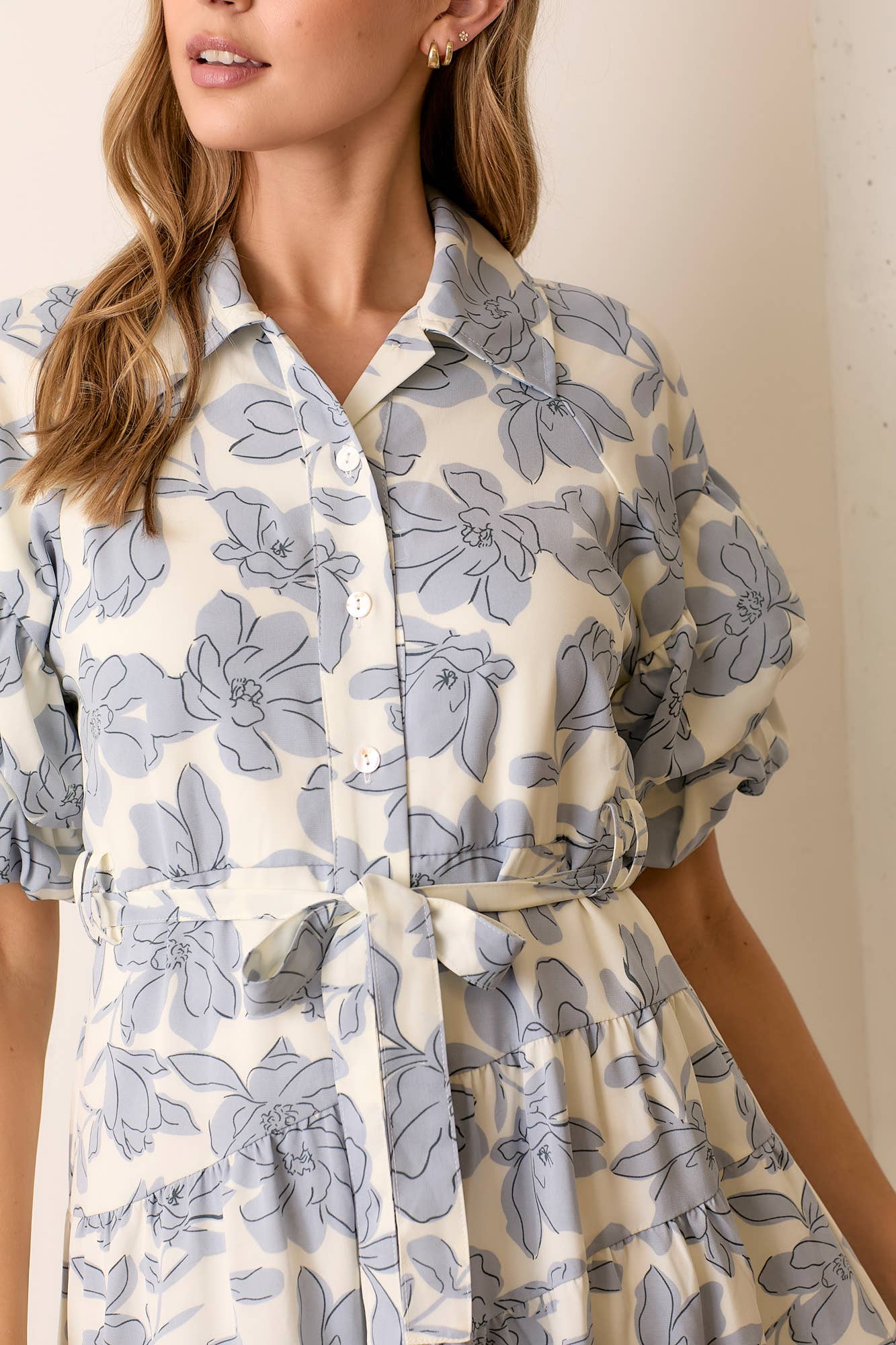 FLORAL PRINT MAXI DRESS