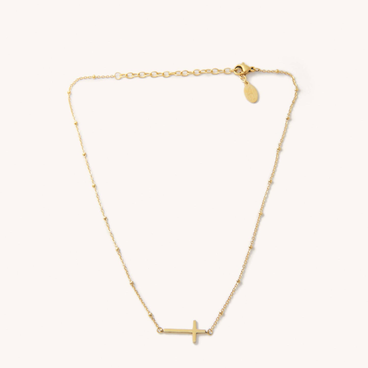 Waterproof Heavenly Cross Necklace