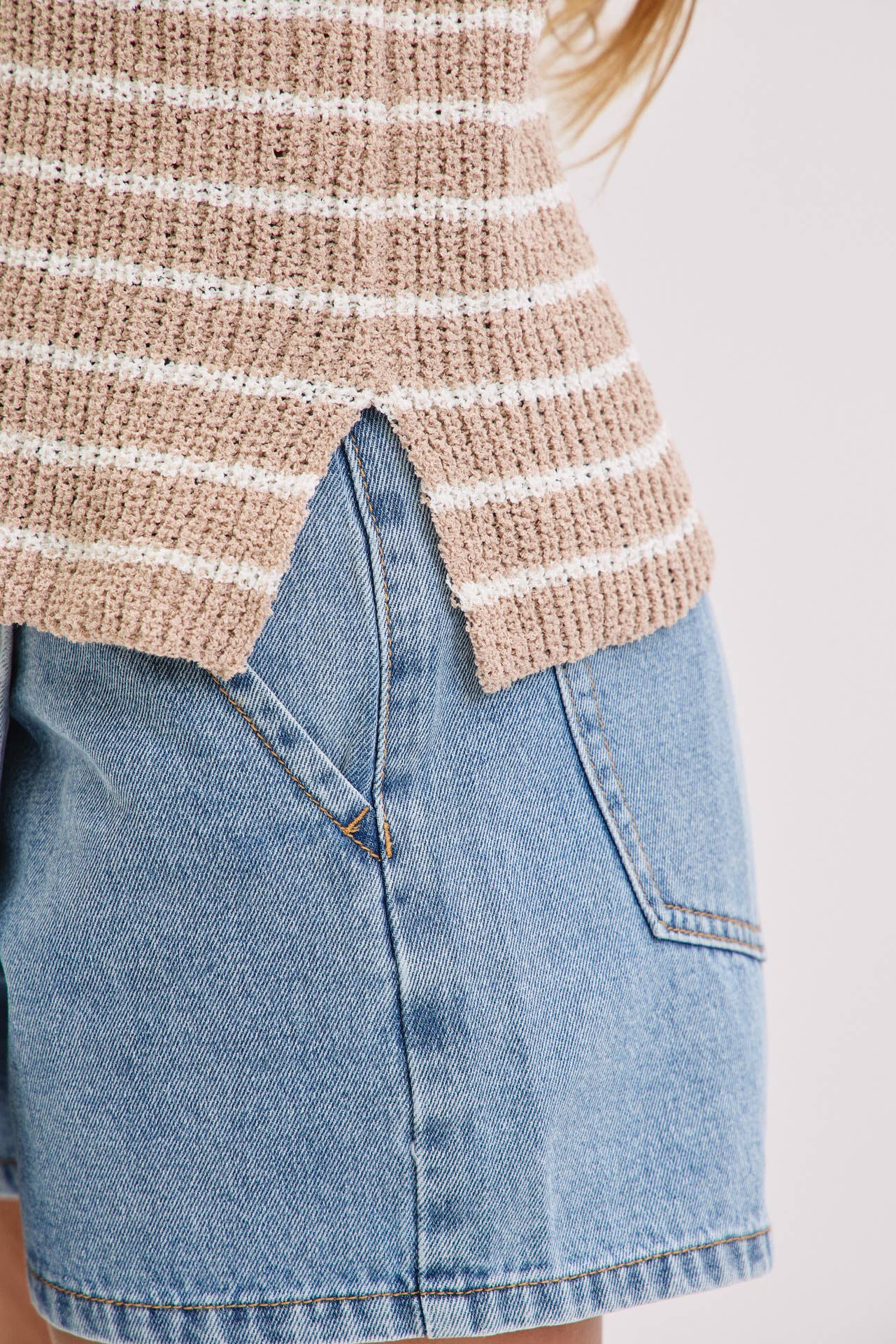 STRIPE KNIT TANK