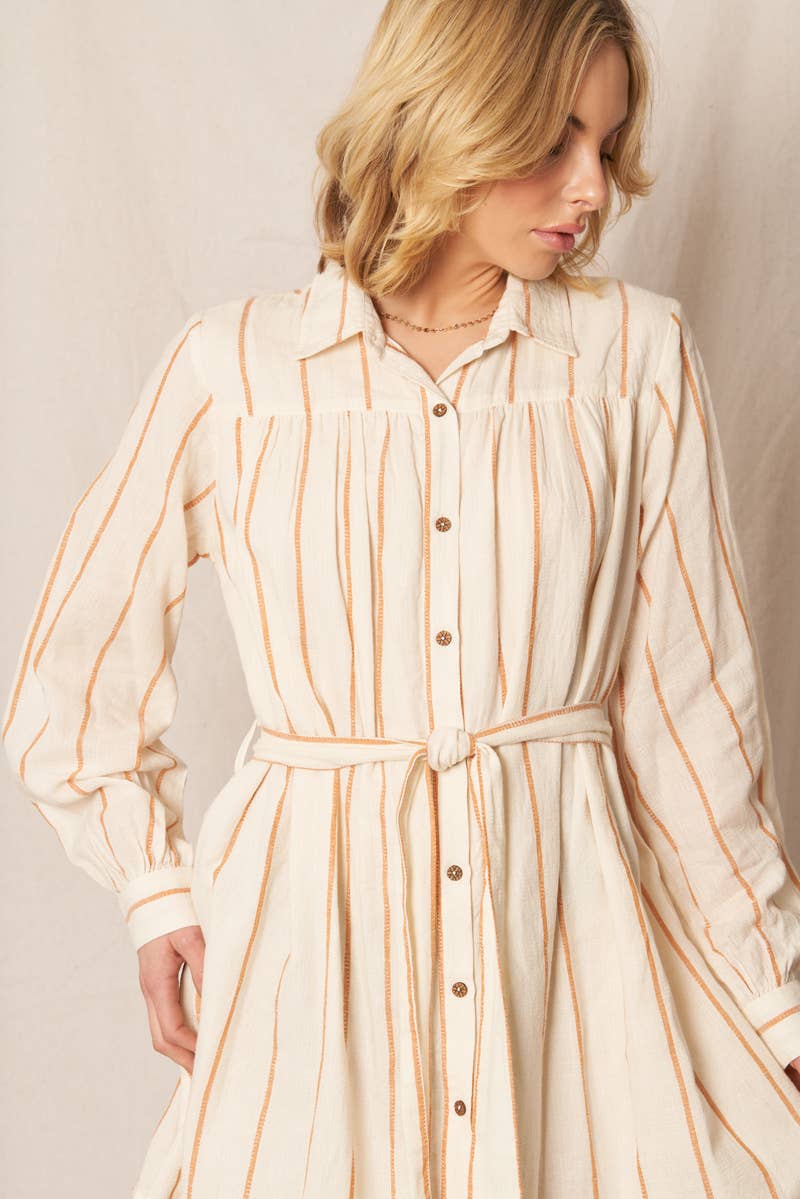 Striped Mini Dress