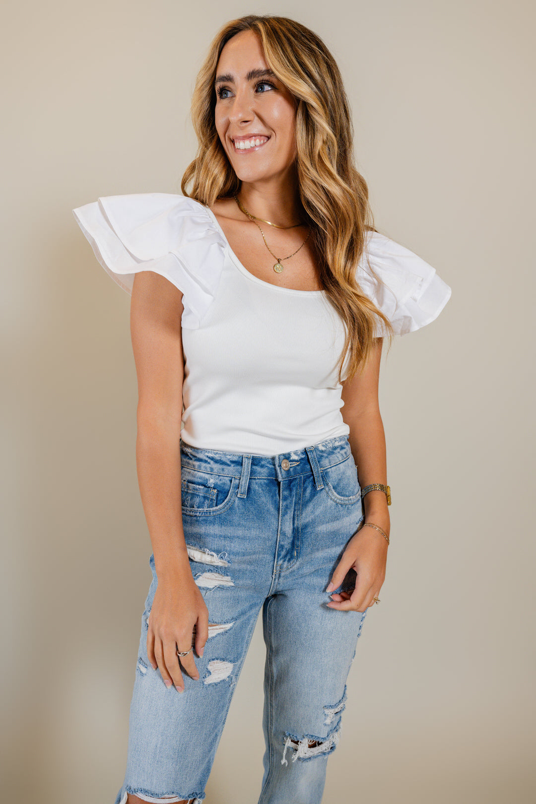 Ruffle Top
