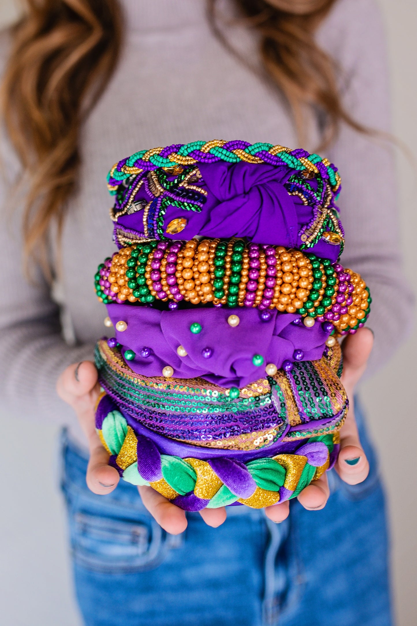 Mardi Gras Headbands