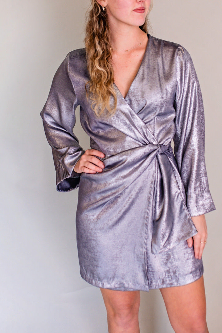Silver Shimmer Dress