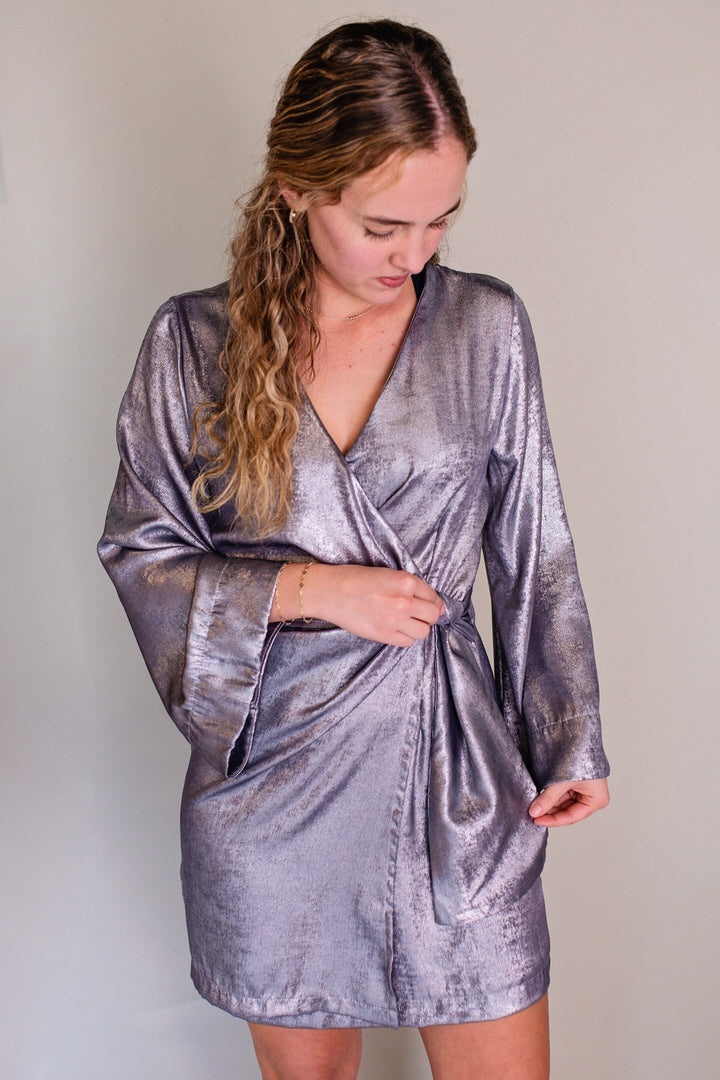 Silver Shimmer Dress