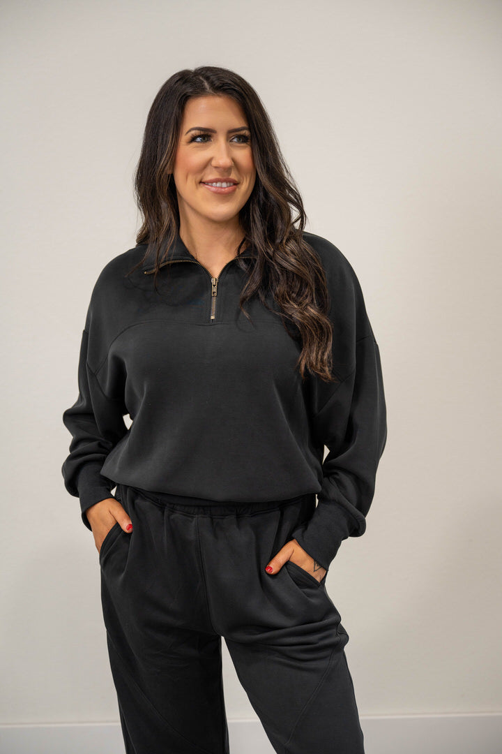 Super Soft Air Scuba Oversized Half Zip
