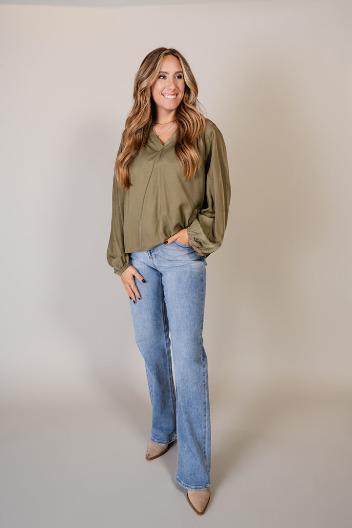 Olive Blouse