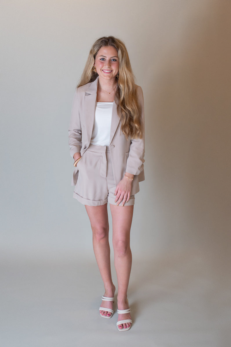 Blazer Short Set