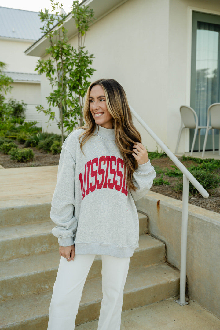 MISSISSIPPI & MS Reversible Sweatshirt