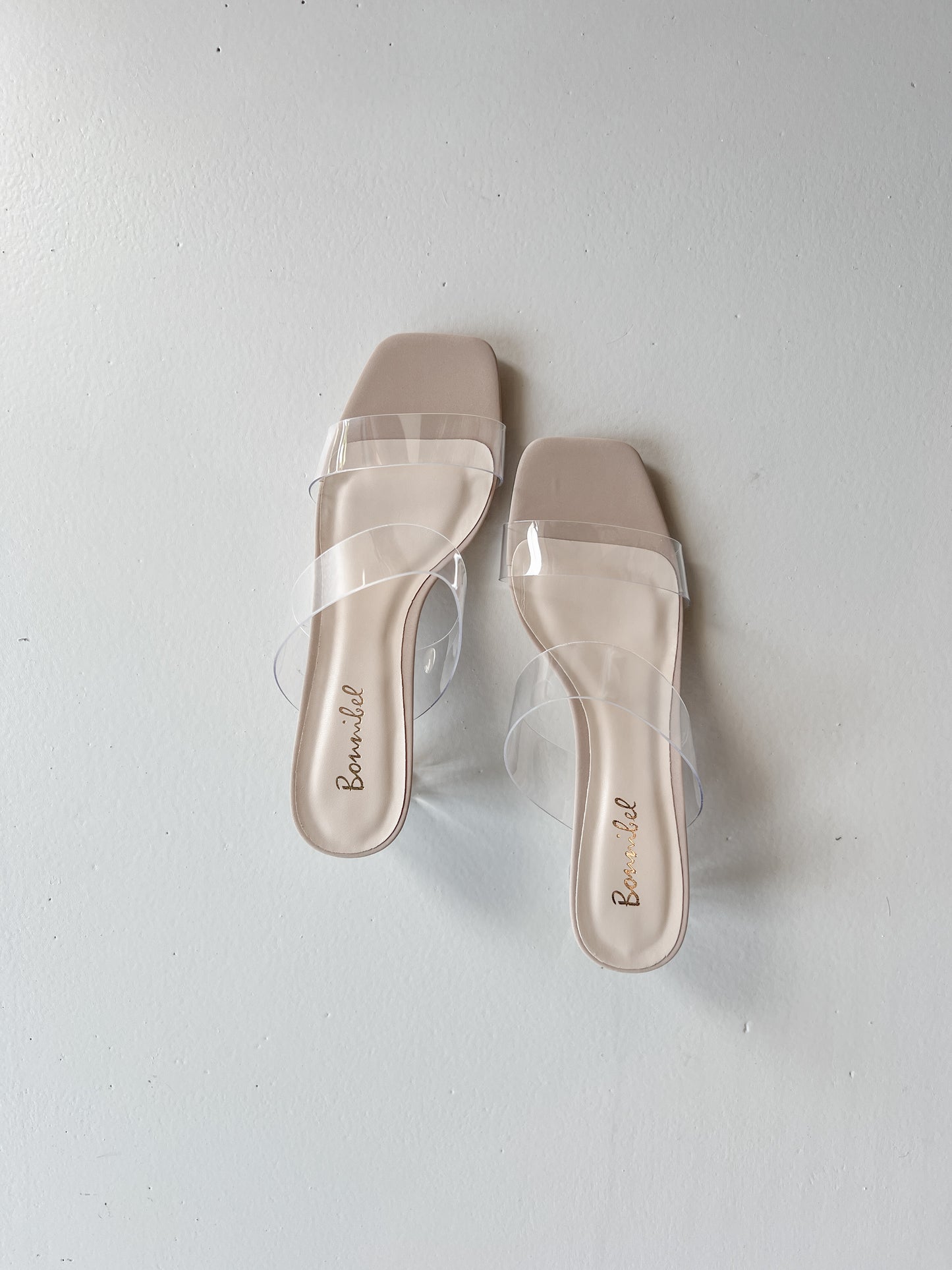 Clear Strap Heel