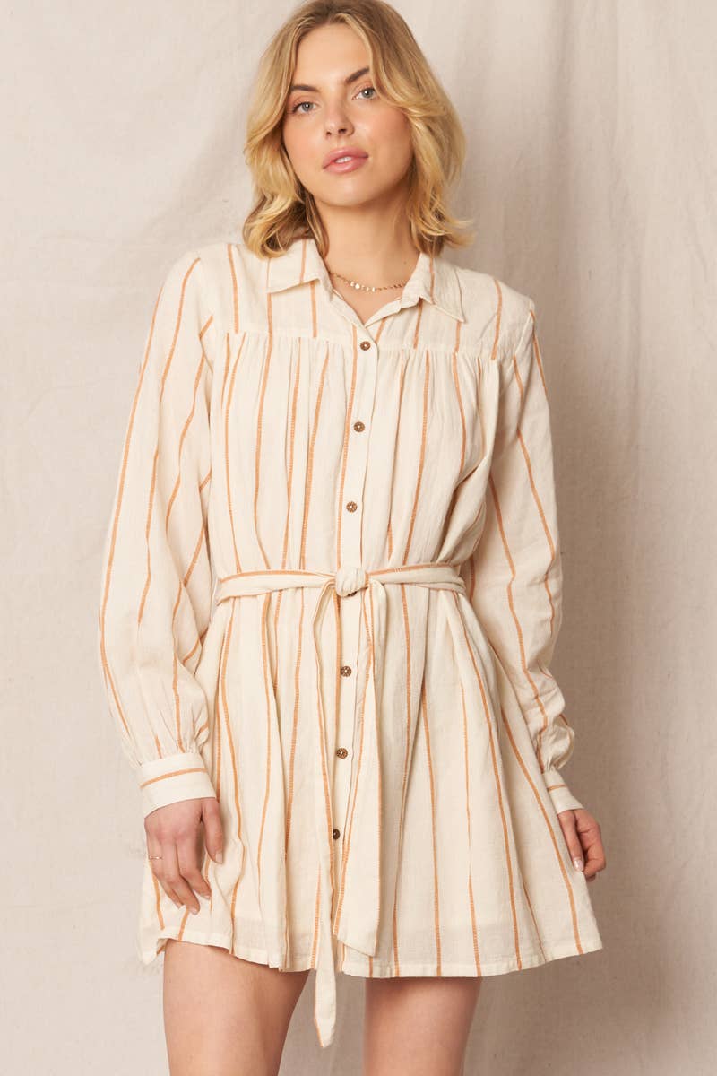 Striped Mini Dress
