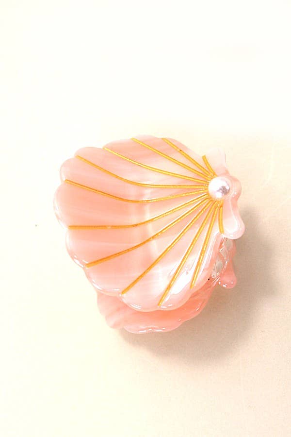 SEASHELL HAIR CLIPS
