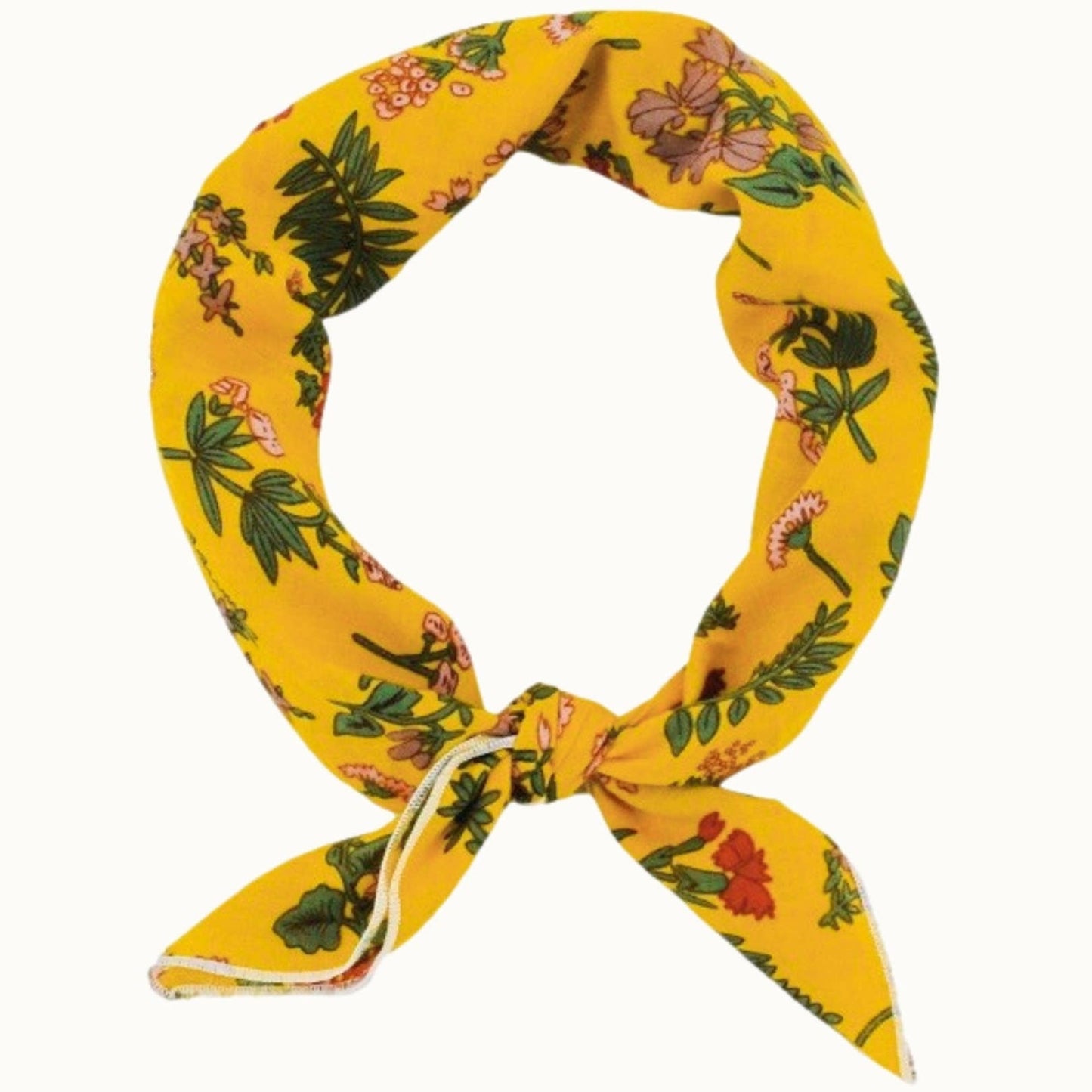 Chic Neckerchief Scarf Mustard