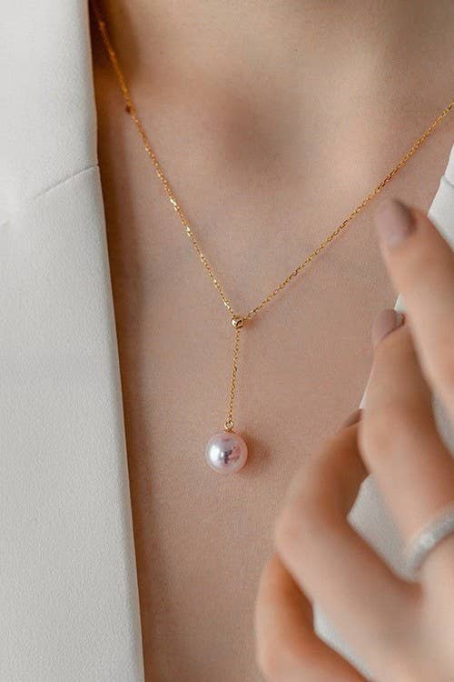 PEARL DROP NECKLACE