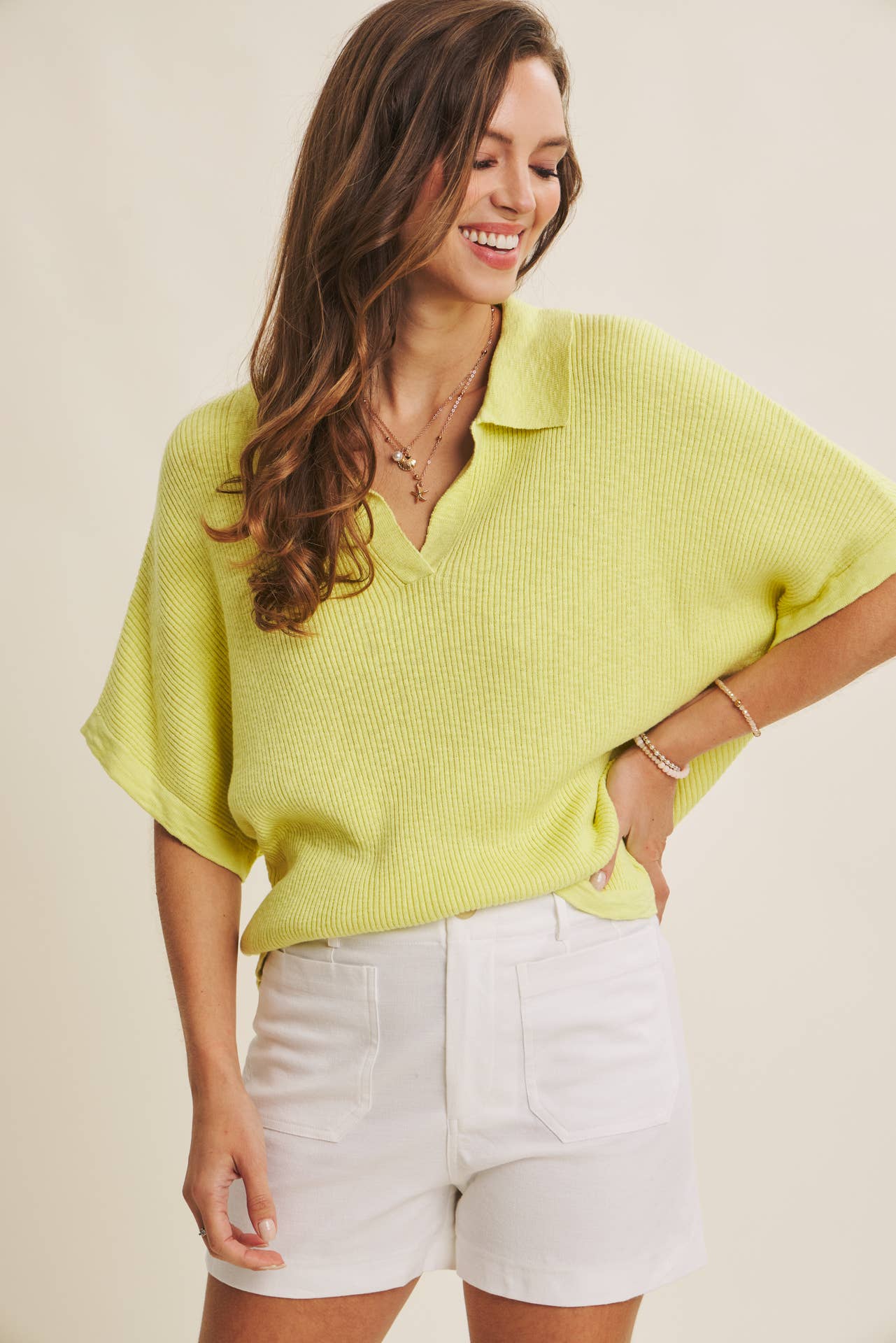 Sunny Lime Top