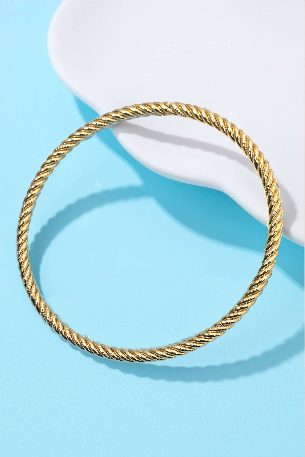 Twisted Rope Bangle