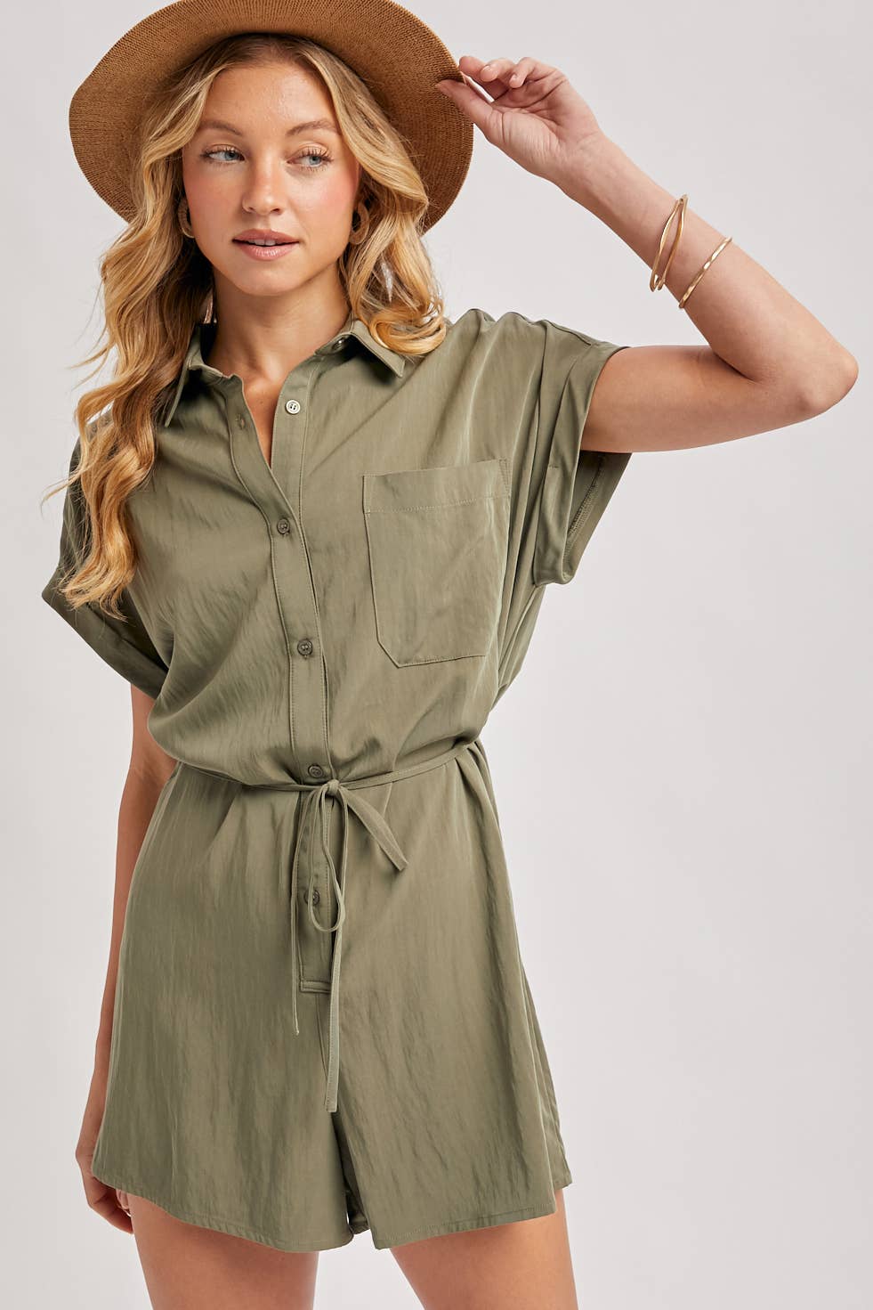 Olive Romper