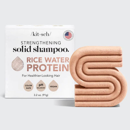 Rice Water Protein Shampoo Bar for Hair Growth