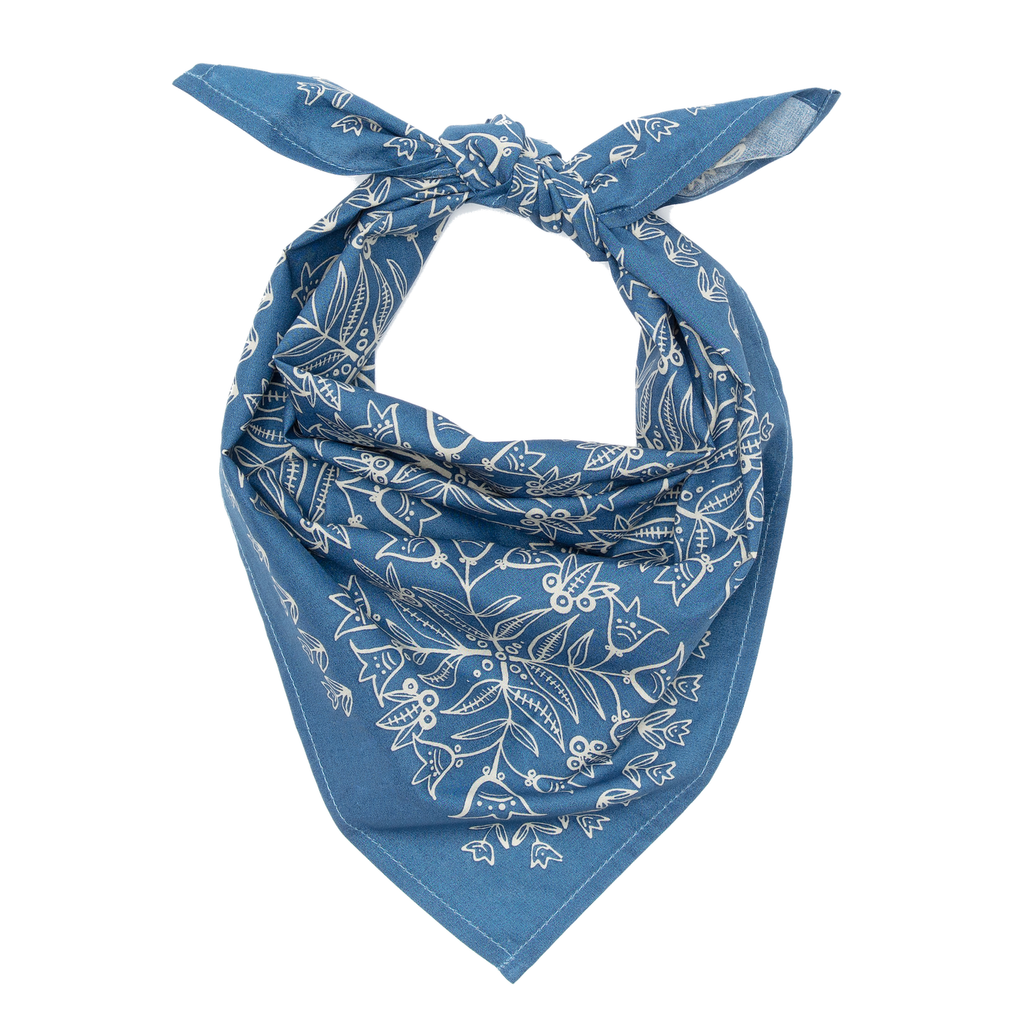 Floral Block Bandana