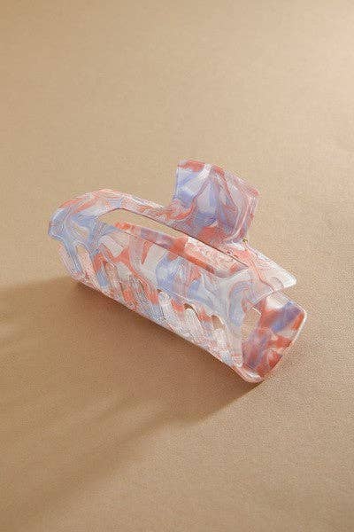 Marble Claw Clip