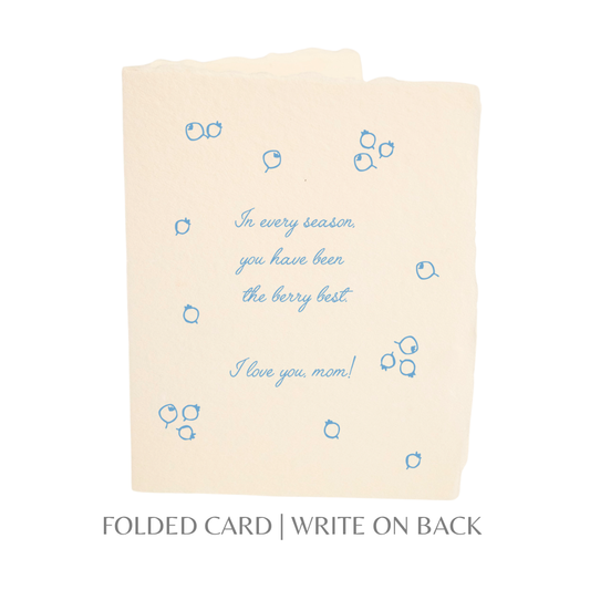Berry Best Mom Card