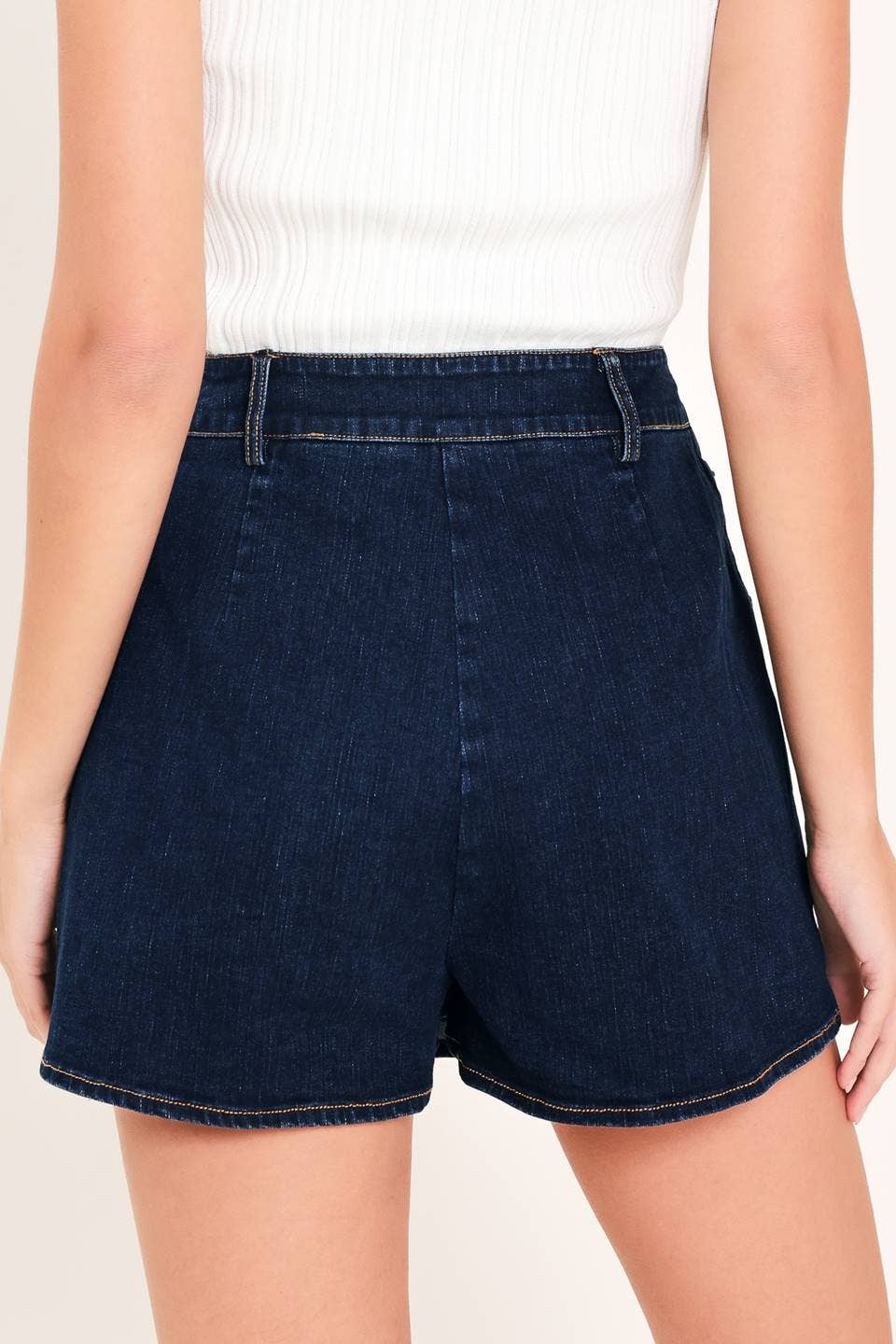 Dark Denim Skort