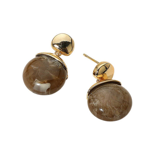Marbled Dangle Earrings