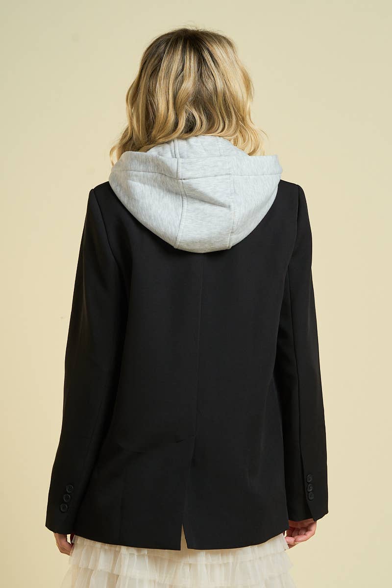 Hoodie Blazer