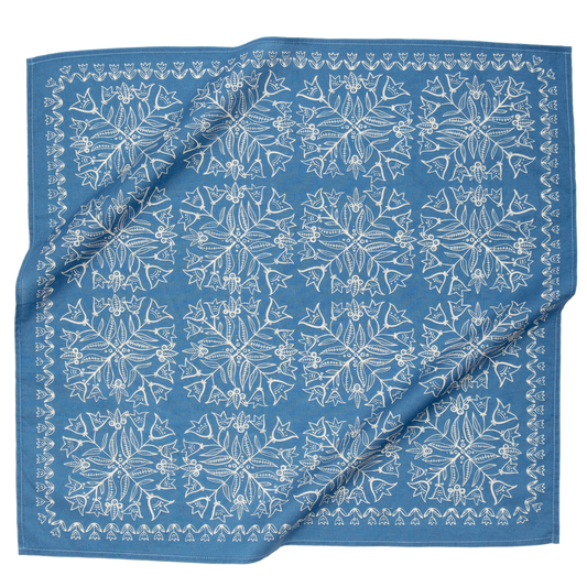 Floral Block Bandana