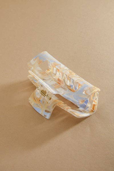 Marble Claw Clip