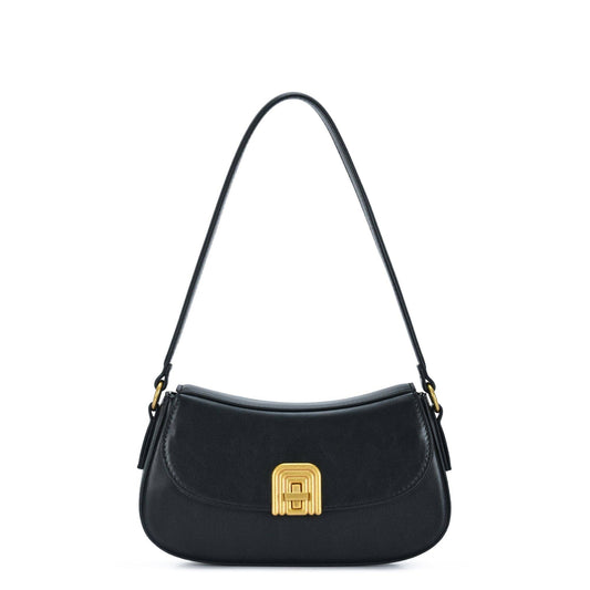 Arch Shoulder Bag: Black