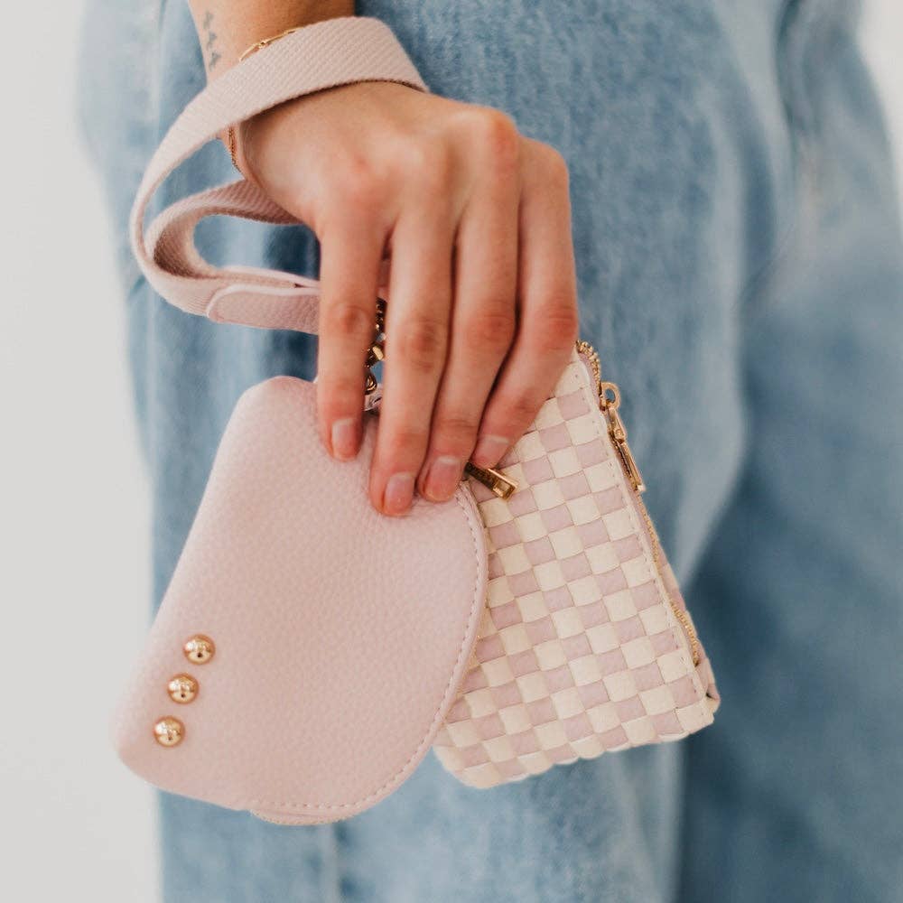 Dual Pouch Wristlet