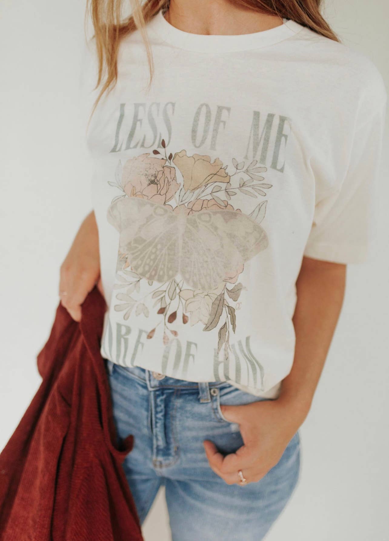 Less Of Me More Of Him Tee