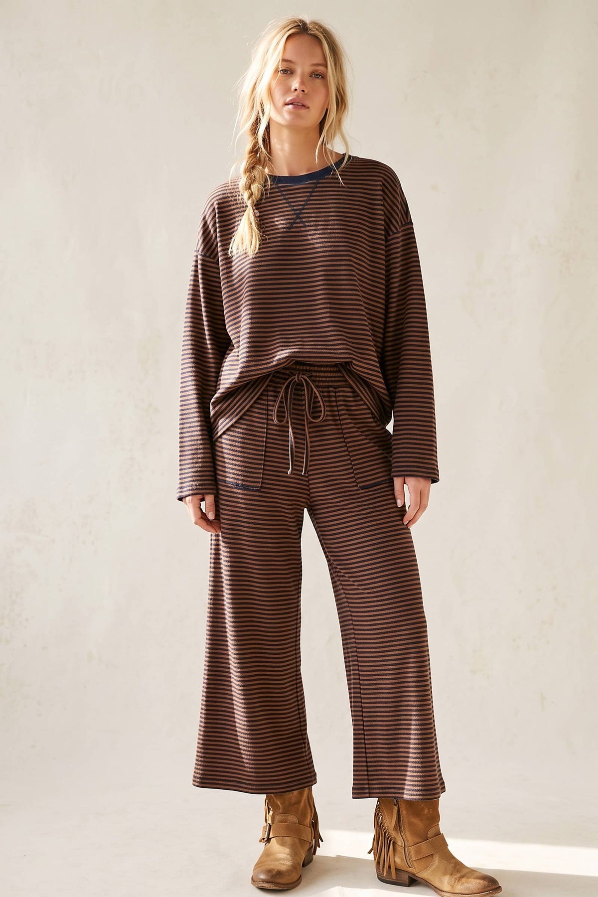 Relaxed Stripe Set