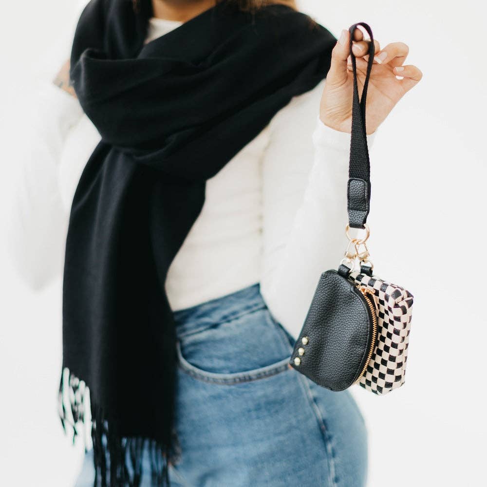 Dual Pouch Wristlet