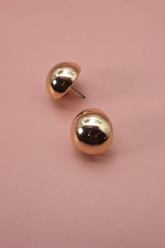 BUBBLE STUD EARRINGS