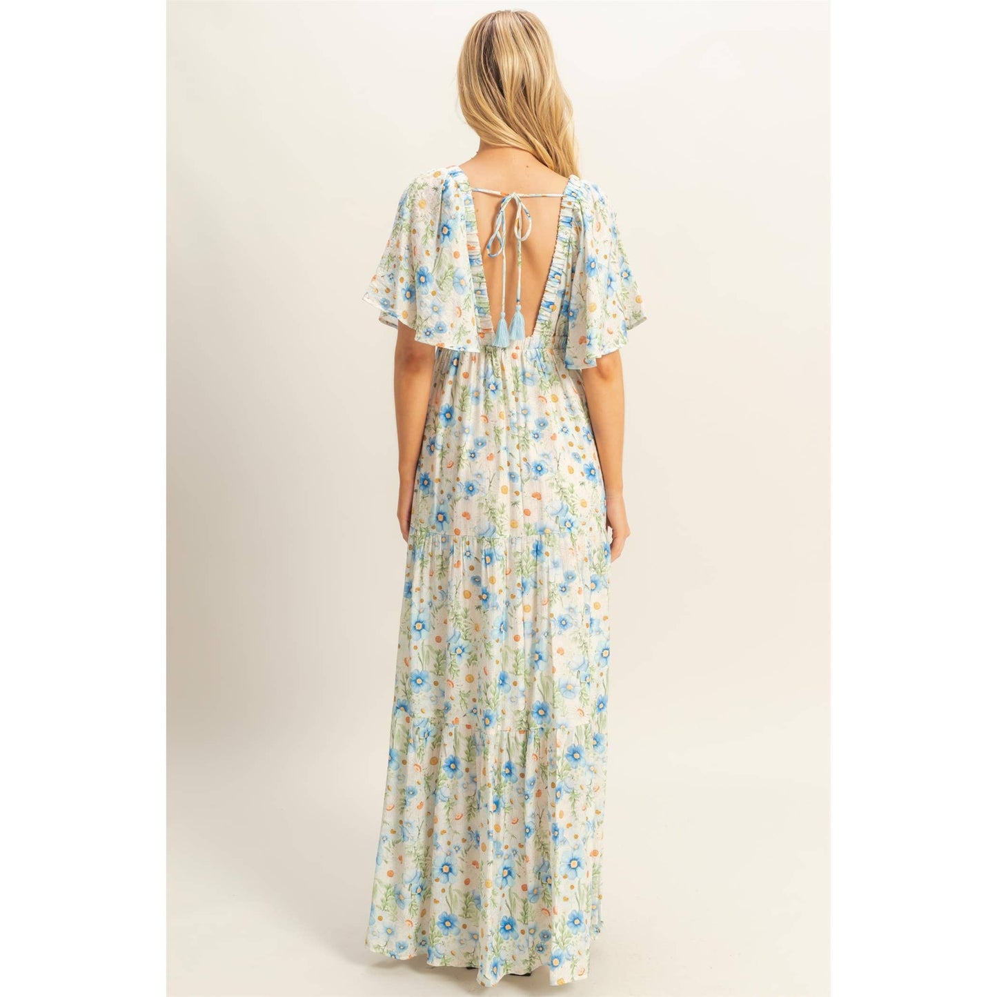 Flowy Tiered Maxi Dress
