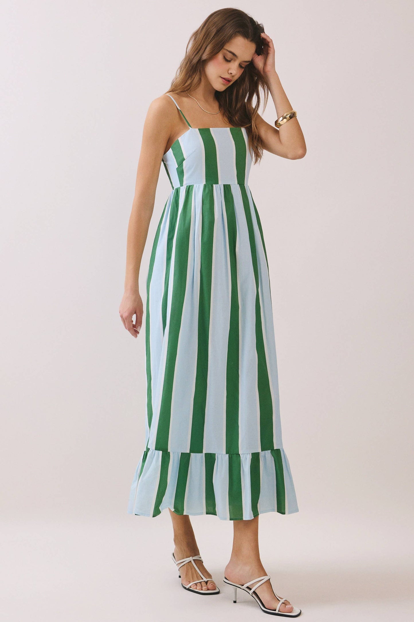 Striped Maxi Dress
