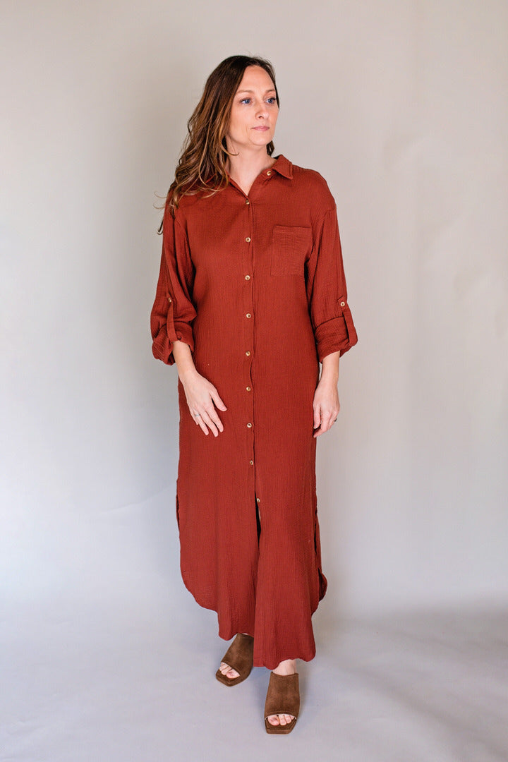 Long Sleeve Maxi Dress