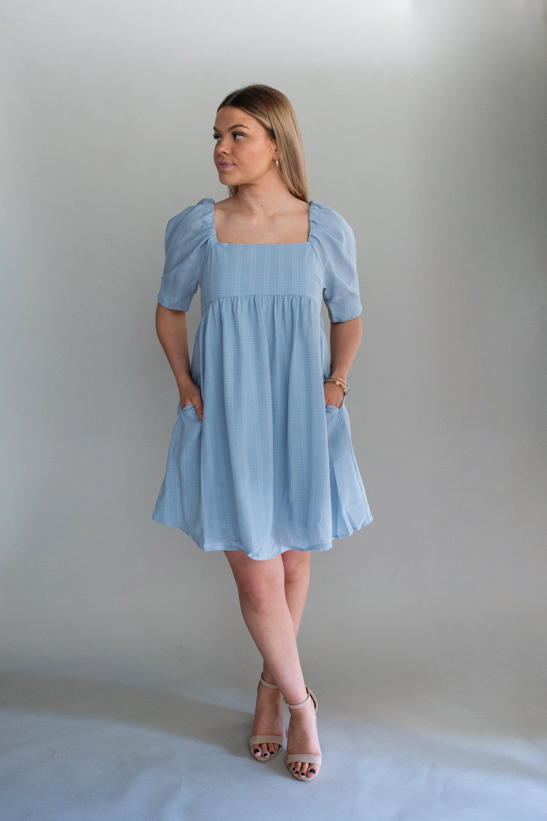 Bluebird Babydoll Dress