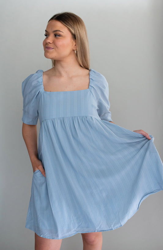 Bluebird Babydoll Dress