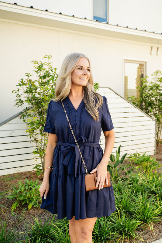Lace Detail Dress