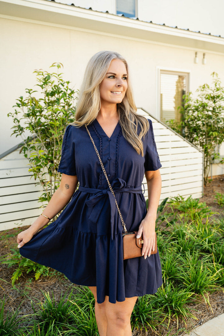 Lace Detail Dress